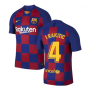 2019-2020 Barcelona Home Vapor Match Nike Shirt (Kids) (I RAKITIC 4)