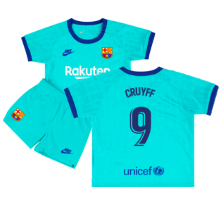 2019-2020 Barcelona Third Kit (Infants) (CRUYFF 9)