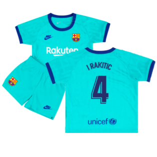 2019-2020 Barcelona Third Kit (Infants) (I RAKITIC 4)