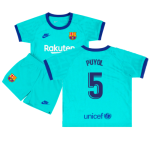 2019-2020 Barcelona Third Kit (Infants) (PUYOL 5)