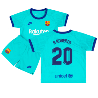 2019-2020 Barcelona Third Kit (Infants) (S ROBERTO 20)