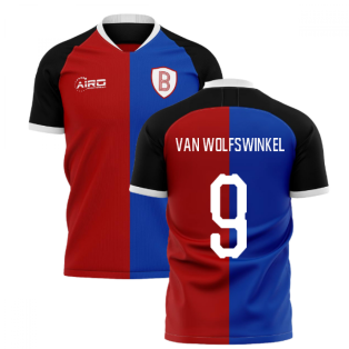 2022-2023 Basel Home Concept Shirt (Van Wolfswinkel 9)