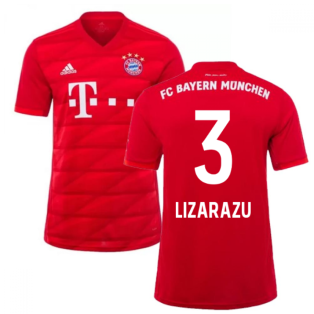 2019-2020 Bayern Munich Adidas Home Football Shirt (LIZARAZU 3)