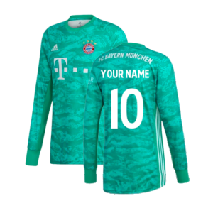 2019-2020 Bayern Munich Home Goalkeeper Shirt (Green)
