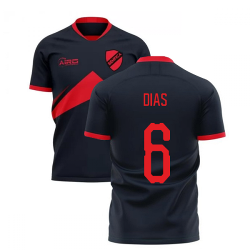 2025-2026 Benfica Away Concept Football Shirt (Dias 6)