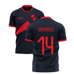 2023-2024 Benfica Away Concept Football Shirt (Seferovic 14)