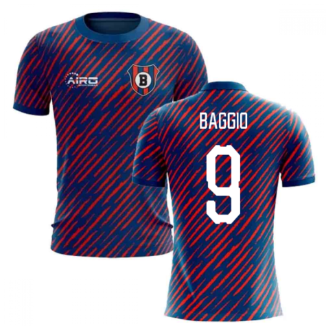 2023-2024 Bologna Home Concept Football Shirt (Baggio 9)