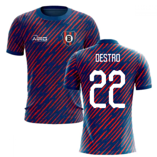 2022-2023 Bologna Home Concept Football Shirt (Destro 22)