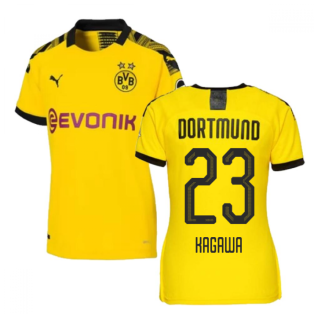 2019-2020 Borussia Dortmund Home Ladies Puma Shirt (KAGAWA 23)