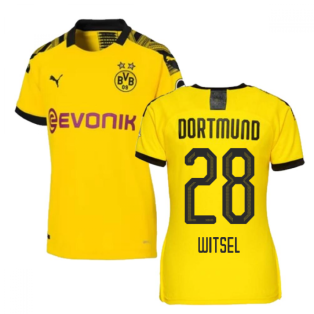 2019-2020 Borussia Dortmund Home Ladies Puma Shirt (WITSEL 28)