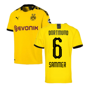 2019-2020 Borussia Dortmund Home Puma Shirt (Kids) (SAMMER 6)