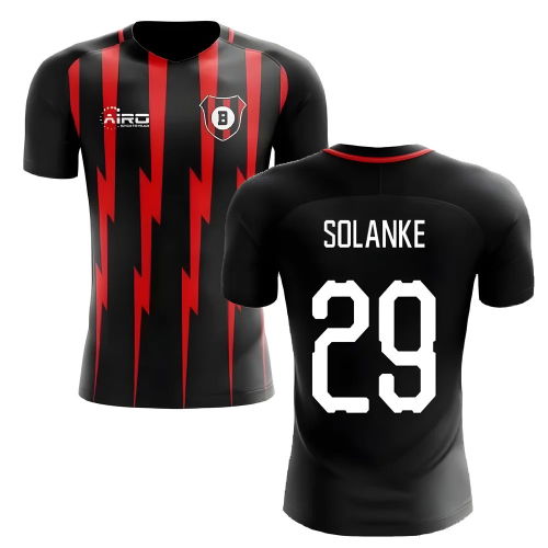 2025-2026 Bournemouth Home Concept Football Shirt (SOLANKE 29)