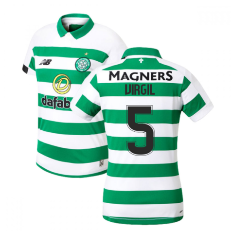 2019-2020 Celtic Home Ladies Shirt (Virgil 5)
