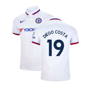 2019-2020 Chelsea Away Shirt (Kids) (Diego Costa 19)