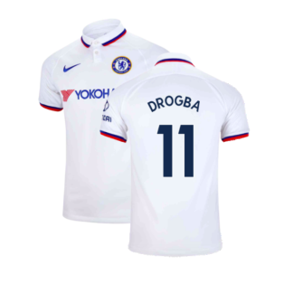 2019-2020 Chelsea Away Shirt (Kids) (Drogba 11)