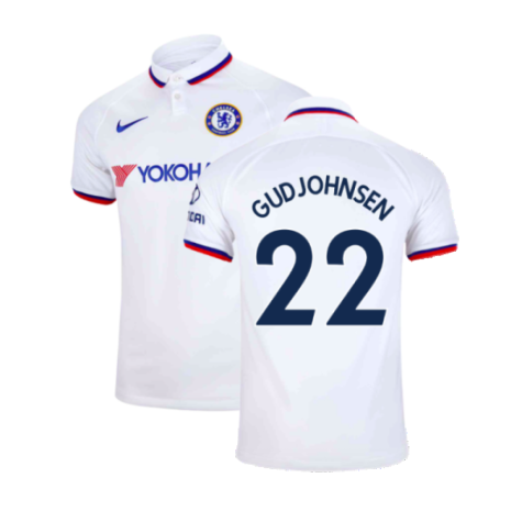 2019-2020 Chelsea Away Shirt (Kids) (Gudjohnsen 22)