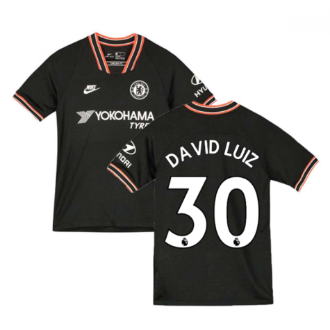 2019-2020 Chelsea Third Nike Football Shirt (Kids) (David Luiz 30)