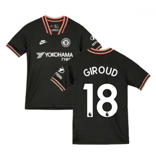 2019-2020 Chelsea Third Nike Football Shirt (Kids) (Giroud 18)