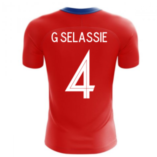 2024-2025 Czech Republic Home Concept Football Shirt (G SELASSIE 4)