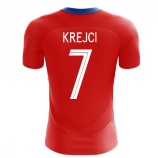 2023-2024 Czech Republic Home Concept Football Shirt (KREJCI 7)