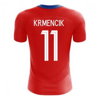 2020-2021 Czech Republic Home Concept Football Shirt (KRMENCIK 11)