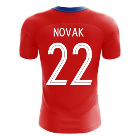2023-2024 Czech Republic Home Concept Football Shirt (NOVAK 22)