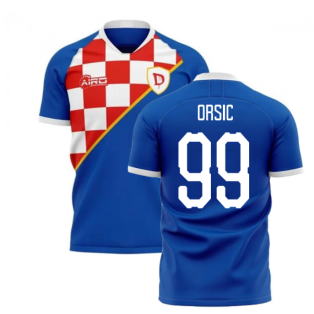 2020-2021 Dinamo Zagreb Home Concept Football Shirt (Orsic 99)