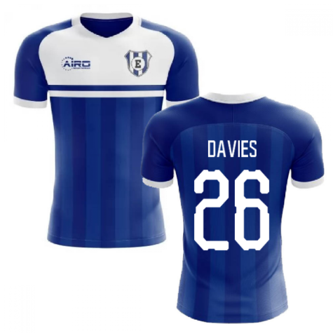 2023-2024 Everton Home Concept Football Shirt (DAVIES 26)