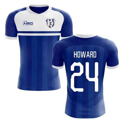 2025-2026 Everton Home Concept Football Shirt (HOWARD 24)