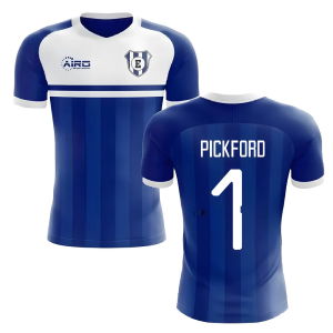 2025-2026 Everton Home Concept Football Shirt (PICKFORD 1)