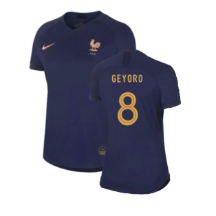 2019-2020 France Home Shirt (Ladies) (GEYORO 8)