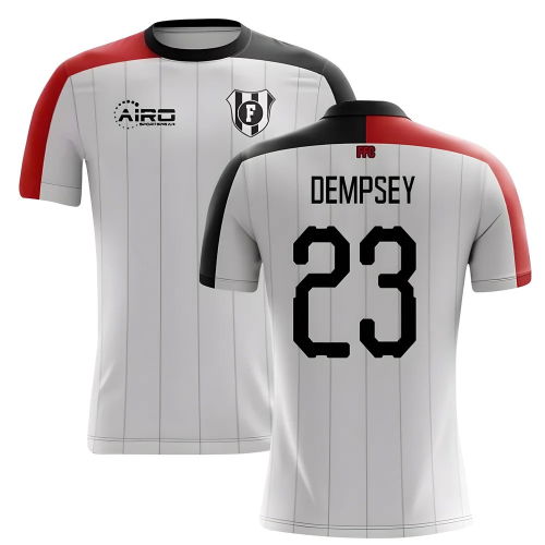 2025-2026 Fulham Home Concept Football Shirt (Dempsey 23)