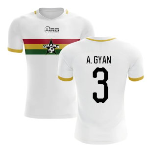 2025-2026 Ghana Away Concept Football Shirt (A. Gyan 3)