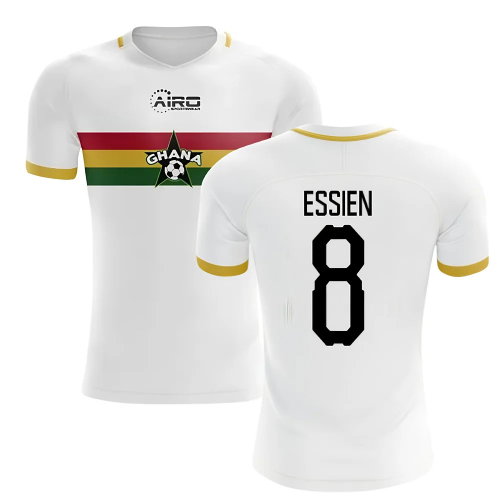 2025-2026 Ghana Away Concept Football Shirt (Essien 8)
