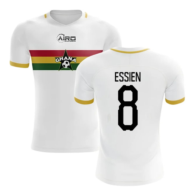 2025-2026 Ghana Away Concept Football Shirt (Essien 8)