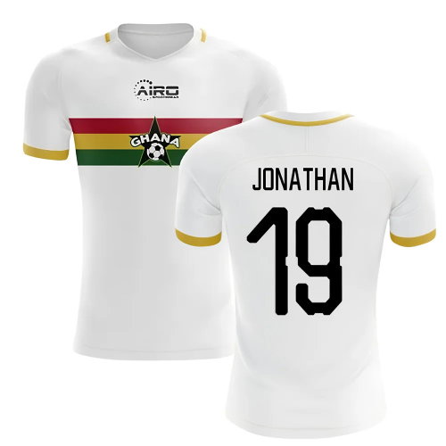 2025-2026 Ghana Away Concept Football Shirt (Jonathan 19)