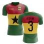 2023-2024 Ghana Flag Concept Football Shirt (A. Gyan 3)