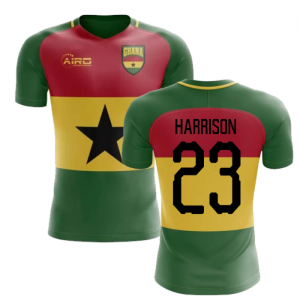 2020-2021 Ghana Flag Concept Football Shirt (Harrison 23) - Kids
