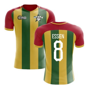 2025-2026 Ghana Home Concept Football Shirt (Essien 8)