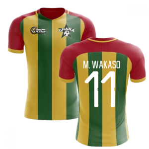 2020-2021 Ghana Home Concept Football Shirt (M. Wakaso 11) - Kids