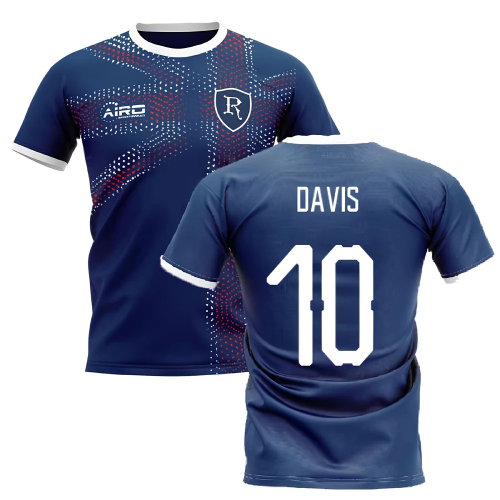 2025-2026 Glasgow Home Concept Football Shirt (DAVIS 10)
