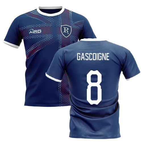 2025-2026 Glasgow Home Concept Football Shirt (GASCOIGNE 8)