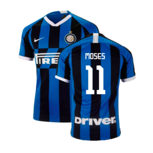 2019-2020 Inter Milan Home Shirt (Moses 11)