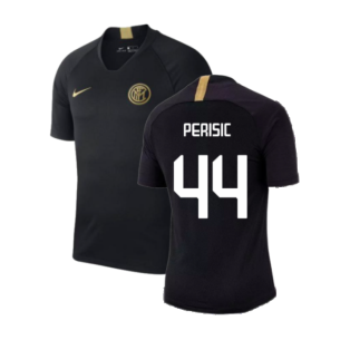2019-2020 Inter Milan Training Shirt (Black) (Perisic 44)
