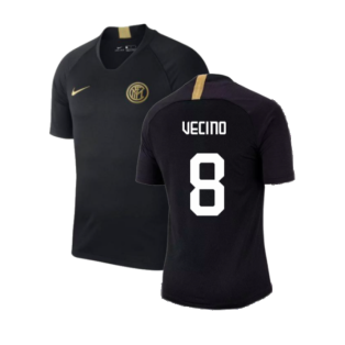 2019-2020 Inter Milan Training Shirt (Black) (Vecino 8)