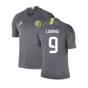2019-2020 Inter Milan Training Shirt (Dark Grey) (Lukaku 9)