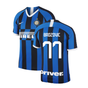 2019-2020 Inter Milan Vapor Home Shirt (Brozovic 77)