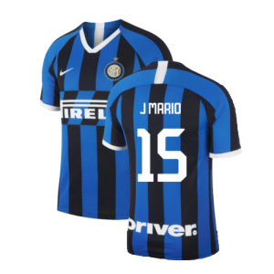 2019-2020 Inter Milan Vapor Home Shirt (J Mario 15)