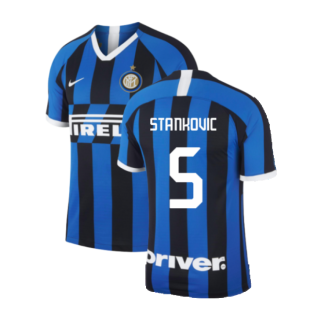 2019-2020 Inter Milan Vapor Home Shirt (Stankovic 5)