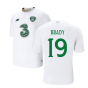 2019-2020 Ireland Away New Balance Football Shirt (Kids) (Brady 19)